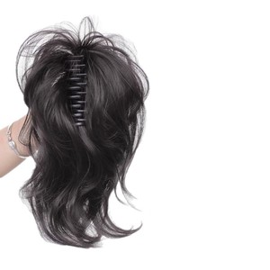 วิกผมทรงหางม้าแบบเมอร์เมด ทรงฟูฟ่อง วิกผมสั้นแบบถักเปีย ดูเป็นธรรมชาติ เหมาะสำหรับสาวๆ - Product Image 5