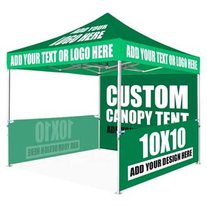 <span class=keywords><strong>2x2</strong></span> 3x3 2x3 3x4,5 3x6 Carpa personalizada con logotipo Carpa de marquesina de marco de acero Carpa de refugio promocional al aire libre Tienda de campaña con dosel - Product Image 3