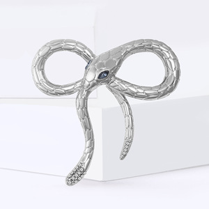 Broche Serpent en Alliage Émaillé Rétro Créative Européenne et Américaine pour Hommes et Femmes – Épingle de Robe Exquise et Magnifique - Product Image 2