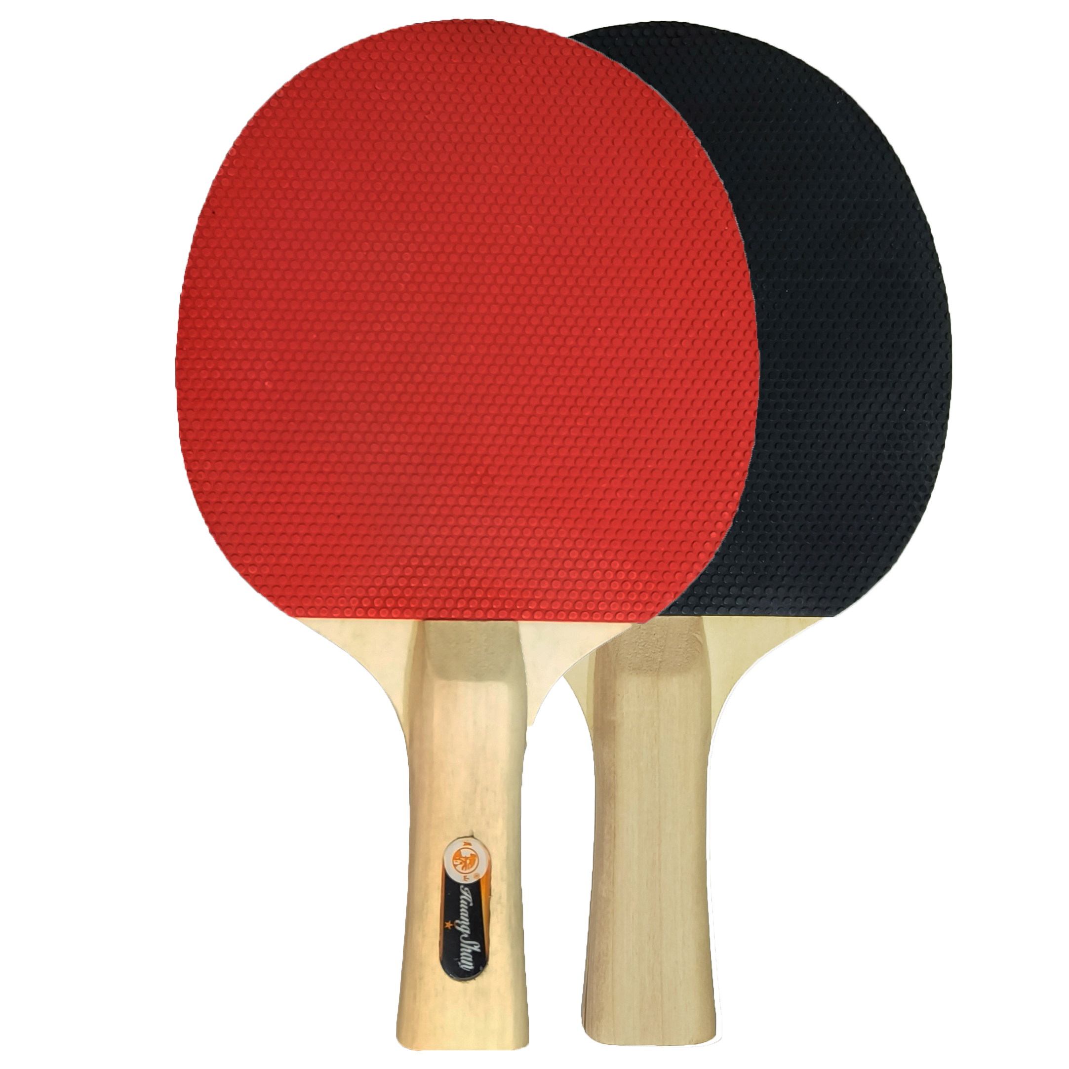 Gran oferta barato de fábrica proporcionar directamente profesional de tenis de mesa raquetas/pingpong paletas 1 Estrella