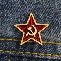 En gros, Broches et badges en métal vintage CCCP URSS, créatifs, souvenirs, pour sacs, fêtes, revers de vêtements et décoration, cadeaux