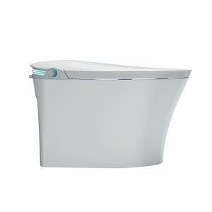 Toilettes intelligentes modernes allongées en céramique, multifonction, sanitaire, UV, avec réservoir d'<span class=keywords><strong>eau</strong></span> intégré - Product Image 1
