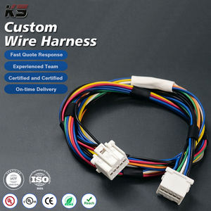 Cableado Electrónico Automotriz Personalizado con Conductor de Cobre Estañado de Paso MX1.25mm y Aislamiento de PVC, Arnés de Cables Adaptador - Product Image 1