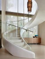 Escalier en colimaçon artistique de luxe PRIMA, design moderne pour l'intérieur des villas