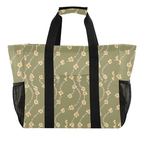 High Quality <b>Large</b> Capacity Multi-Functional Outdoor Shopping and <b>Beach</b> Tote <b>Bag</b> with Zipper Closure Waterproof - Product Image 1