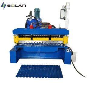 Tốc độ cao Tự động tấm lợp tấm bảng điều khiển máy làm gạch hình thành với bánh răng mang động cơ thành phần cốt lõi - Product Image 3