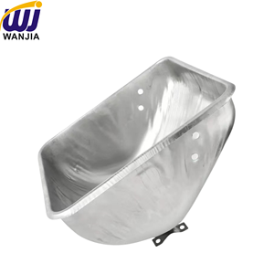 Mangiatoia per suini WANJIA a tre artigli in acciaio, mangiatoia per maiali in acciaio inossidabile ispessito a posizione fissa, nuova condizione - Product Image 2