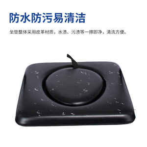 Couvre-siège de toilette pour personnes âgées, sur mesure, coussin doux, usage intérieur - Product Image 3