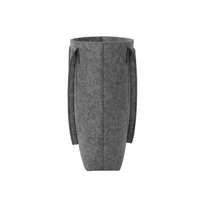 Sac fourre-tout en feutre PET gris de grande capacité, réutilisable, personnalisé, à la mode, pour une utilisation promotionnelle traditionnelle, en gros - Product Image 5