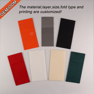 กระดาษเช็ดปากแบบใช้แล้วทิ้ง เกรดอาหาร ฟรีตัวอย่าง ผลิตตามสั่ง สำหรับร้านอาหาร งานเลี้ยงอาหารค่ำ  กระดาษเช็ดปากแบบพกพา - Product Image 5