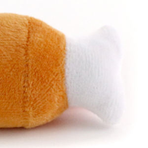 Realistic Design <b>Chicken</b> Leg Pet <b>Toy</b> for Pets 19*16/14*10 CM Single or Double Bone - Product Image 3