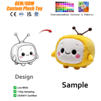 Peluche personnalisée mignonne en forme de loutre, animaux en peluche sur mesure pour enfants, cadeaux de Noël, décoration de chambre, peluches Kawaii, mascotte OEM
