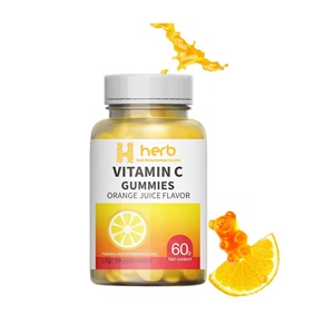OEM/ODM <b>Vitamin</b> C <b>Gummies</b> Orange Flavor Low Sugar Immunity Support for Adult & Teenagers - Product Image 1