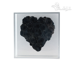 Boîte Cœur Sacré Fleurs <span class=keywords><strong>Éternel</strong></span>les Cadeau Fête des Enseignants Vente en Gros Rose <span class=keywords><strong>Éternel</strong></span>le Souvenir Anniversaire en Forme <span class=keywords><strong>de</strong></span> Cœur Bouquet Inaltérable - Product Image 6