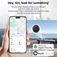 Balise intelligente certifiée CE ROHS FCC pour bagages GPS et suivi aérien, étanche IP67, en plastique, localisateur pour enfants pour le réseau Find My