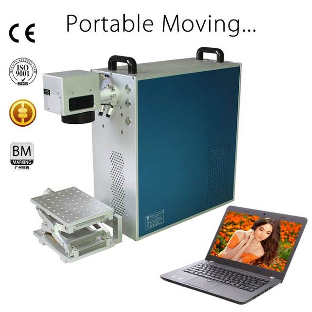 Stainless Steel Small Size Fiber Laser Marking Machine