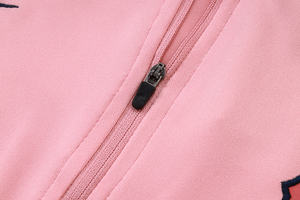 سترة كرة قدم رجالية عالية الجودة لموسم 2025-2026، سترة نصف سحاب خفيفة الوزن سريعة الجفاف وقابلة للتنفس مصنوعة من البوليستر 100٪، بدلة تدريب لكرة القدم - Product Image 4