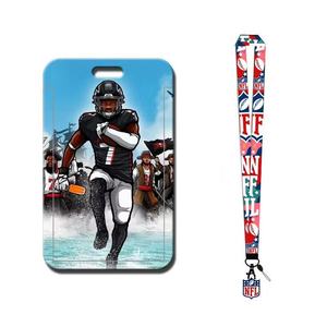 32 Teams Seattle Seahawks Großhandel Lanyard ID-Karten etui Inhaber Amerika USA Teams Telefon Fußball Schlüssel bund - Product Image 5