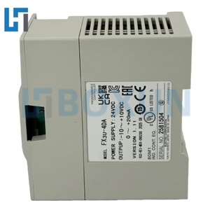 โมดูล PLC FX3U-4DA ชุด MELSEC-F โมดูลเอาต์พุตแบบอนาล็อก FX3U 24VDC ตัวควบคุมอัตโนมัติในอุตสาหกรรม - Product Image 2