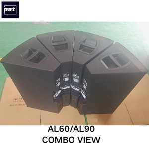 Pat AL60/AL90 2x10" Gabinete de Altavoz Line Array Activo de Formato Medio de 2 Vías con Arreglo Ampliado, Estéreo, Impermeable, DIY - Product Image 4