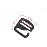 Classique 25mm en plastique anneau boucle sac sac à dos curseur ajusteur G crochets fermoir matériel sangle/ceinture accessoire 25mm taille classique