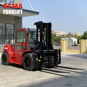 STMA Diesel Forklift Berat 10 Ton Truk Forklift <span class=keywords><strong>Loader</strong></span> dengan Garpu Positioner dan Isuzu 6BG1 Mesin - Product Image 5
