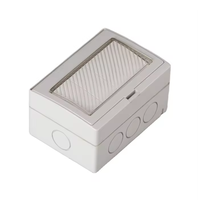 Prise de commutateur étanche extérieure de marque IGERCN IP55 2P/3P/4P/6P prise murale IG55-1GB courant nominal 13A