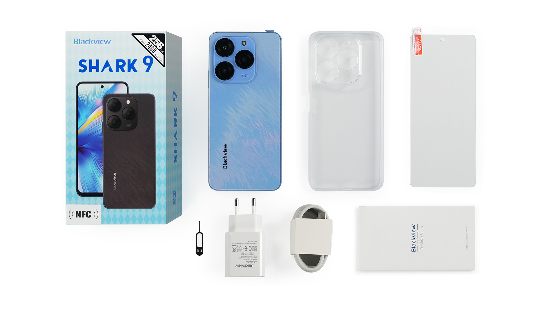 中古　Blackview SHARK 9 256gb 8gb Blackview SHARK 9 5G Smartphone 24GB+256GB 6.7