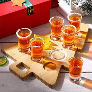 Bandeja de Vidrio Rectangular de 9.8 Pulgadas de Largo, 7.1 Pulgadas de Ancho y 0.4 Pulgadas de Alto, Apta para Múltiples Escenas, para Servir <span class=keywords><strong>Tequila</strong></span>, Estilo Español, Jamie Stuart - Product Image 6