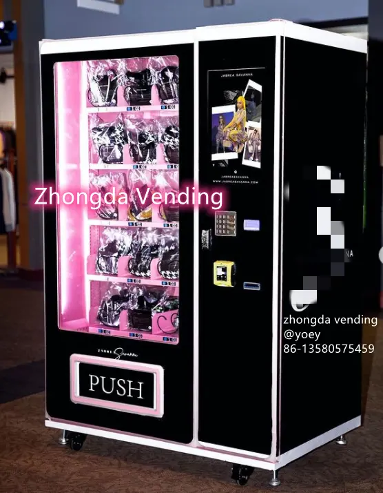 custom Clothing store atm tight suit T-shirt clothes vending machine