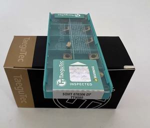 SOMT070306 DP TT9080 Insertos de broca U Taegutec de alta calidad OEM para perforación de servicio pesado, indexables en cuatro lados, con recubrimiento PVD/CVD, HRC40-65 - Product Image 2