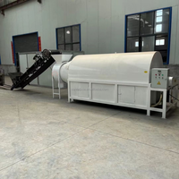 Séchoir à maïs direct usine, économe en énergie, 300 kg/h, séchoir rotatif à tambour discontinu pour riz et blé