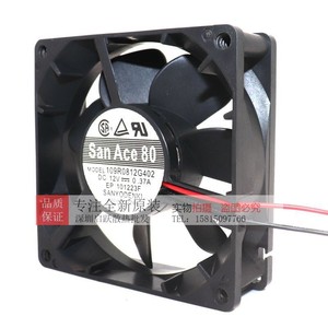 ซันโย ซันเอซ 80 12V 0.37A 80x80x25 มม.พัดลมระบายความร้อนเซิร์ฟเวอร์ผลิตในญี่ปุ่น - Product Image 3