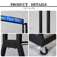 Présentoir en rouleau pour tapis Présentoir pour tapis commercial Modèle d'échantillon de tissu Présentoir en rouleau pour sol en tissu pour tapis