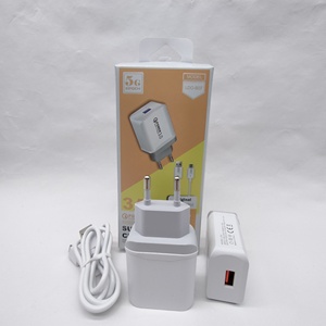 Adaptador Usb de carga rápida Qc3.0 Cargadores y Cable Teléfono móvil Cargador completo Cable Cargador Teléfono móvil Android - Product Image 5
