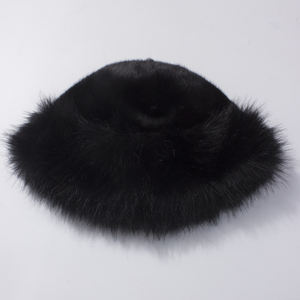 Зимняя теплая вязаная шапка-бини из искусственного меха для младенцев и малышей, на флисовой подкладке, утолщенная, ветрозащитная, всесезонная, унисекс, для детей и подростков - Product Image 6