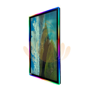 Monitor listo para enviar barato de 43 pulgadas 3840*2160 4K, panel de vidrio con luz LED capacitiva, monitor de juegos con pantalla vertical - Product Image 3