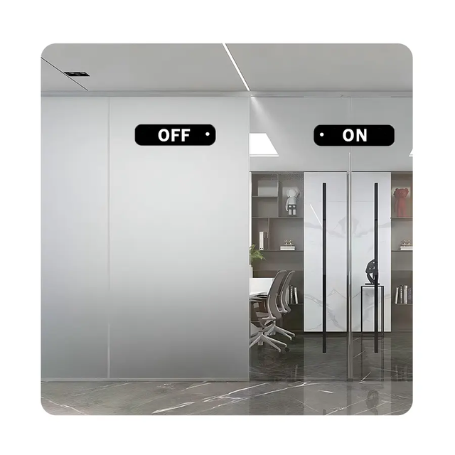 Electrochromic Transparent Window Film Self-adhesive Pdlc Smart Glass Film Electric Privacy Dimming Glass Film