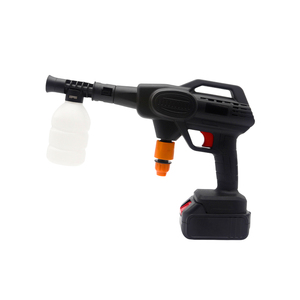 Nettoyeur haute pression <span class=keywords><strong>sans</strong></span> fil portable, batterie lithium 21V 3000mAh, pistolet de lavage de voiture à main, canon à mousse, 10 bars, pour le <span class=keywords><strong>nettoyage</strong></span> de la maison et du jardin - Product Image 3