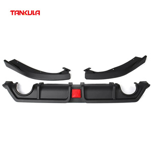 Piezas de Carrocería para Automóviles HANDA, Difusor de Parachoques Trasero, <span class=keywords><strong>Protector</strong></span> de Parachoques de 3 Piezas para Honda Civic 2016-2022 - Product Image 3
