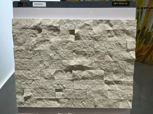 Z Shaped Natural Split Face <b>Slate</b> Ledge Stone Wall Cladding Exterior Stone Panel Rusty <b>Slate</b> Tile Handmade - Product Image 3