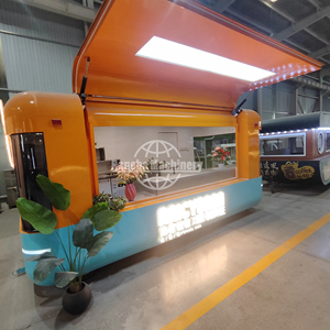 Remolques de Comida Estilo Food Truck de Acero Inoxidable, Elegantes y Funcionales, con Diseño Resistente a la Oxidación, para Servicio de Comida Rápida y Snacks, Garantía de 2 Años - Product Image 1