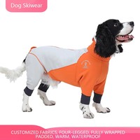 Manteau pour chiens de haute qualité, luxueux, rembourré, écologique, réfléchissant, imperméable, coupe-vent, en polyester, pour toutes les saisons