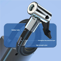 New 32L/min Tire Inflator Portable for Car Tires with Digital Pressure Gauge, LED Lights, Portable Wireless Auto Pump