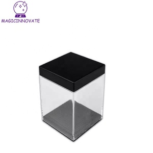 Accessoires de magie, pièce de monnaie qui apparaît dans la boîte, tour de magie avec instructions, tour de magie amusant, boîte en cristal pour enfants, jouet pour adultes - Product Image 2