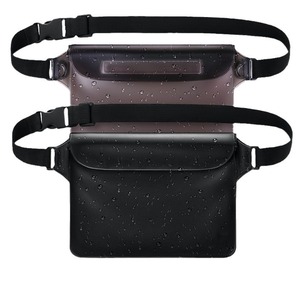 Ipx8 Transparante Pvc Heuptas Met Rits Sluiting Waterdichte Mobiele Telefoon Bescherming Voor Buiten Duiken Cross-Border Reizen - Product Image 1