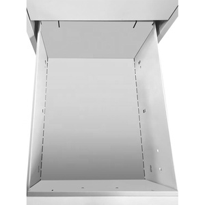 Gõ xuống tài liệu tối giản lưu trữ thấp A4 tập tin treo văn phòng thép kim loại dọc <span class=keywords><strong>4</strong></span> ngăn kéo tủ hồ sơ - Product Image 4