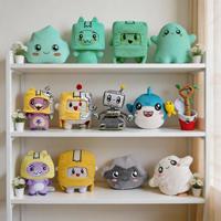 Figurine en peluche super douce populaire en gros pour renard et poupée en coton PP, figurine d'anime en peluche personnalisable, mascotte robot, jouet promotionnel
