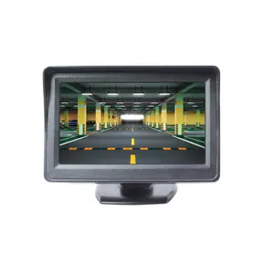 4.3 Inch Car Monitor Truck Truck RV Parking Lot Rear View Reverse Camera LCD Color Display Screen