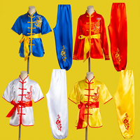 Vêtements d'entraînement pour les arts martiaux mixtes des enfants, shorts de performance et de compétition Danse du Dragon et du Lion